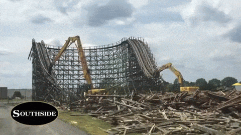 Rollar Coaster Demolotiion