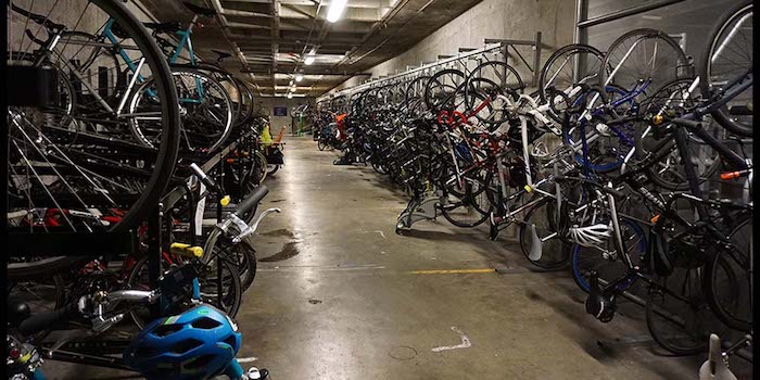 Twitter SF's Bike Room